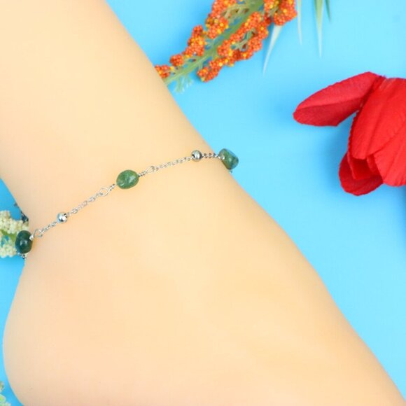 Elegant Handmade Anklet – Perfect for Women & Girls | Ideal Gift Option, DYC1670 - Picture 7 of 8